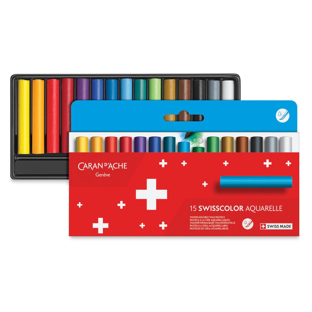 Amazon | CARAN D'ACHE カランダッシュ パステル 水溶性 スイスカラー