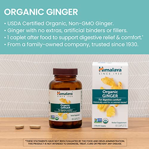 Himalaya USDA Organic Ginger Root Capsules