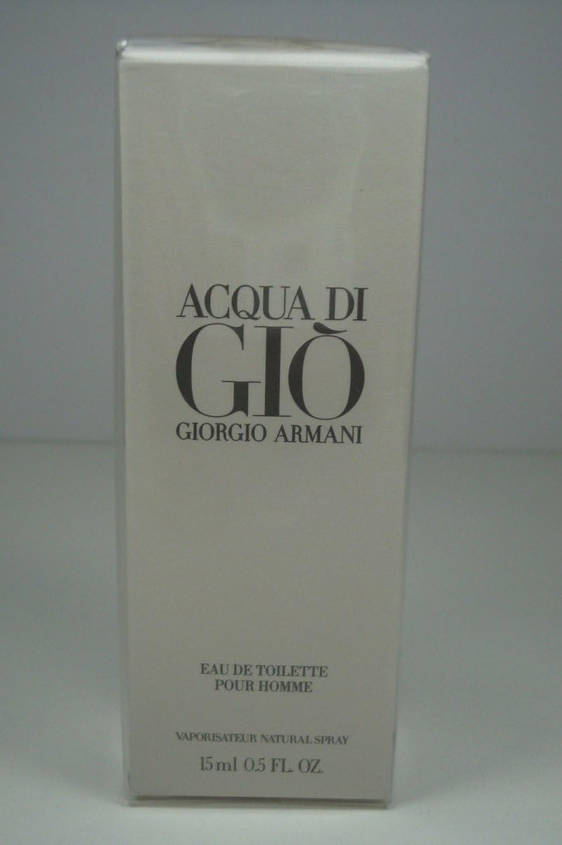 Giorgio Armani Acqua Di Gio For Men Eau De Toilette spray, 0.5 Ounce
