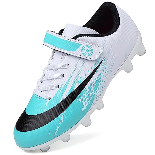 Dhinash Zapatos de Fútbol Niño Botas de Fútbol Tacos Zapatillas de Fútbol Cesped Artificial Aire...