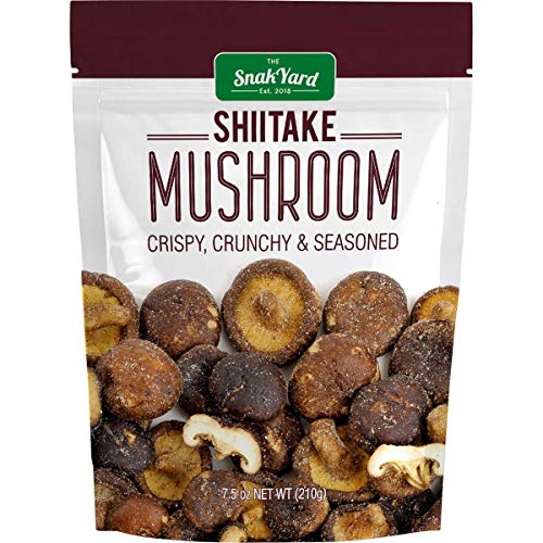 The Snak Yard Shiitake Mushroom, 7.5 Ounce (2 Pack)