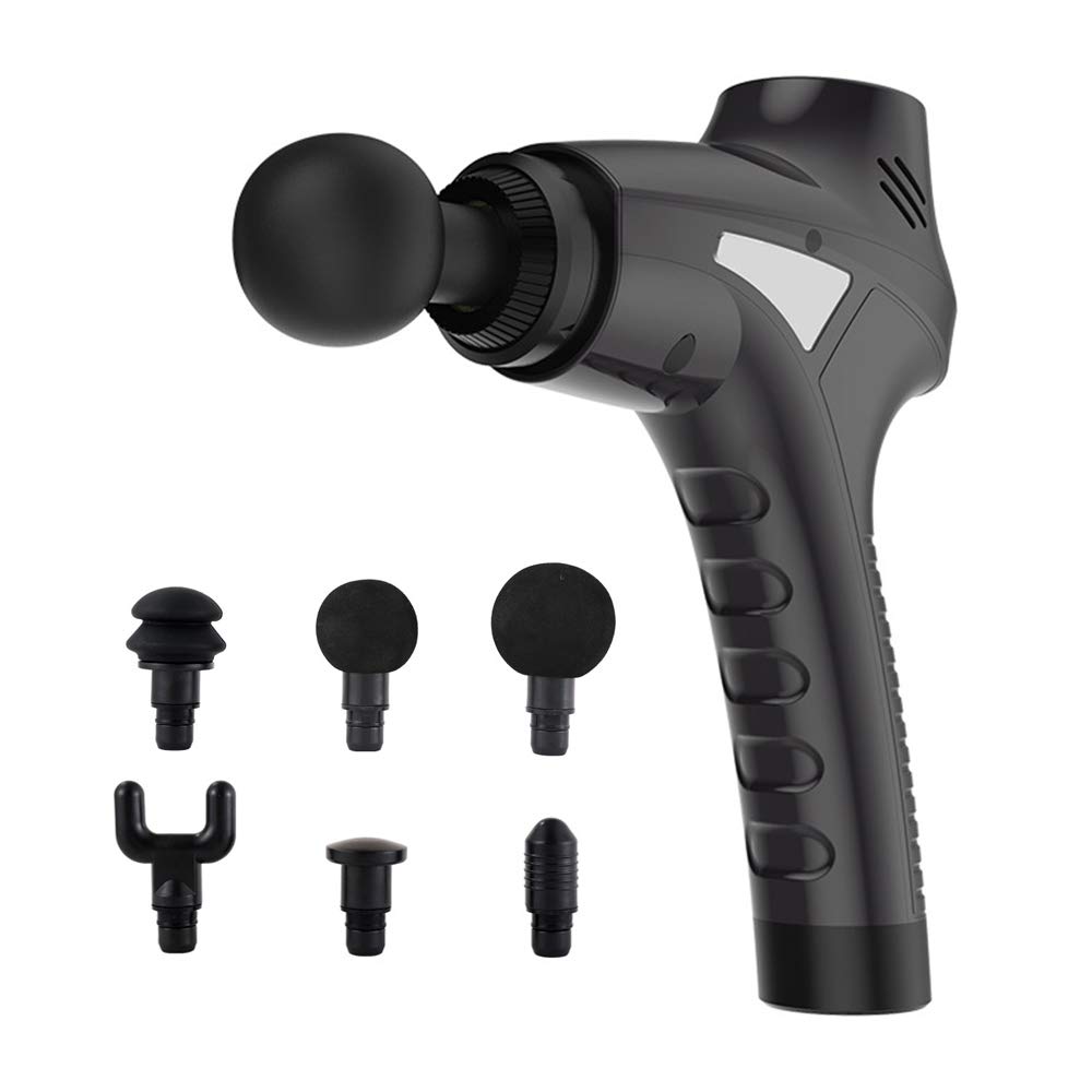 Soulager la douleur avec le massage gun et ses 6 têtes