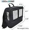Jvnvlki Backpack for Portable Oxygen Concentrator 3L/Min, Adjustable Straps Multiful Pockets Storage Design, for 3L/Min Portable Oxygen Concentrator