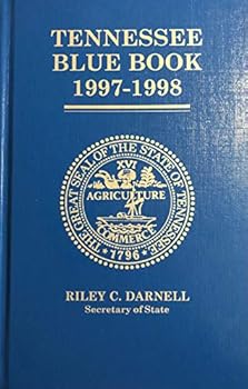 Hardcover Tennessee Blue Book 1997 - 1998 Book