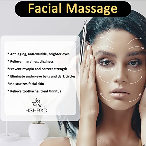 Hshbxd Acupuncture Pen, Facial Reflexology, Trigger Point And Acupressure Tools, Meridian Acupoint Massage Tool (A) #TOP3