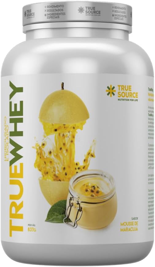 Kit 2X: Proteína True Whey Mousse de Maracujá True Source 837g