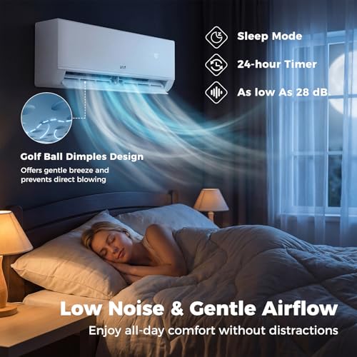 COSTWAY 28K Tri 3 Zone Mini Split AC/Heating System
