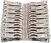 FOMMEN 32 Pcs Heavy Duty Stainless Steel Clothespin Beach Towel Clips Keep Your Towel from Blowing Away