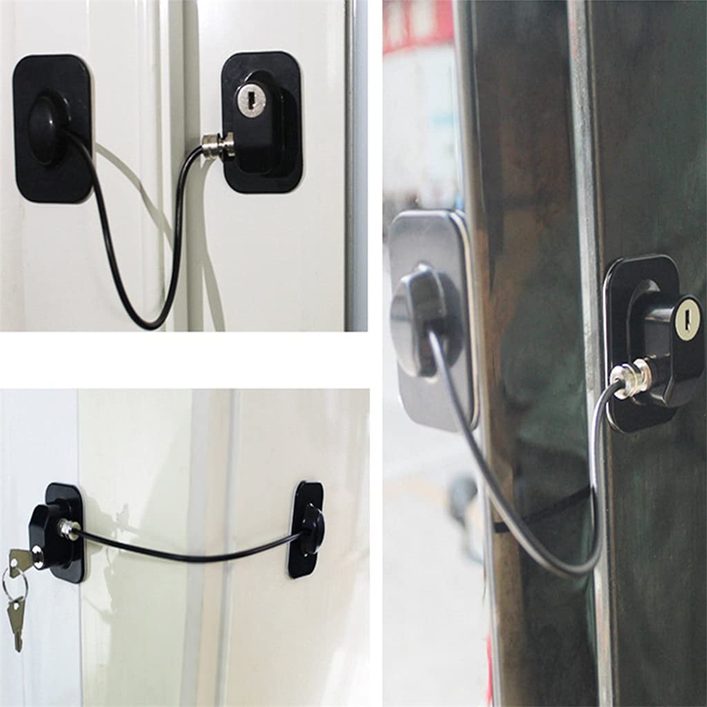 1 Ordenador Personal Bloqueo de Ventanas Bloqueo de Seguridad para niños Protección del bebé Niños de ser heridos por Bay Bloqueo Windows Cabinete de Puerta Limitador Limitador(3-Pack)