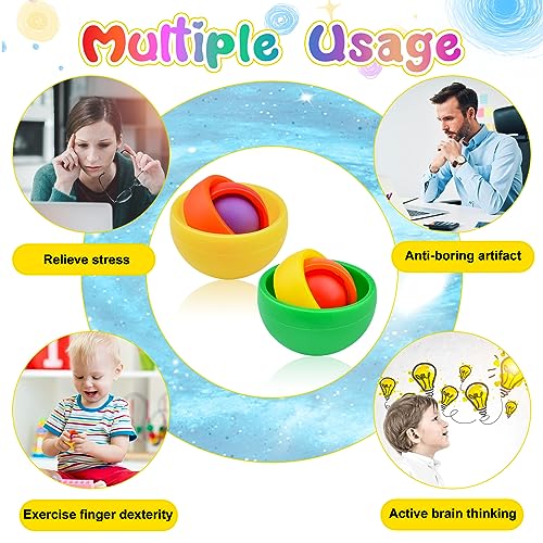 Image of Fidget Toy for Adults, Gyro Fidget Desk Toys, Ideal Gift for Boys Girls Teens Kids, ADHD Autism Stress Relief Finger Toy Hand Fidget Spinner for Classroom