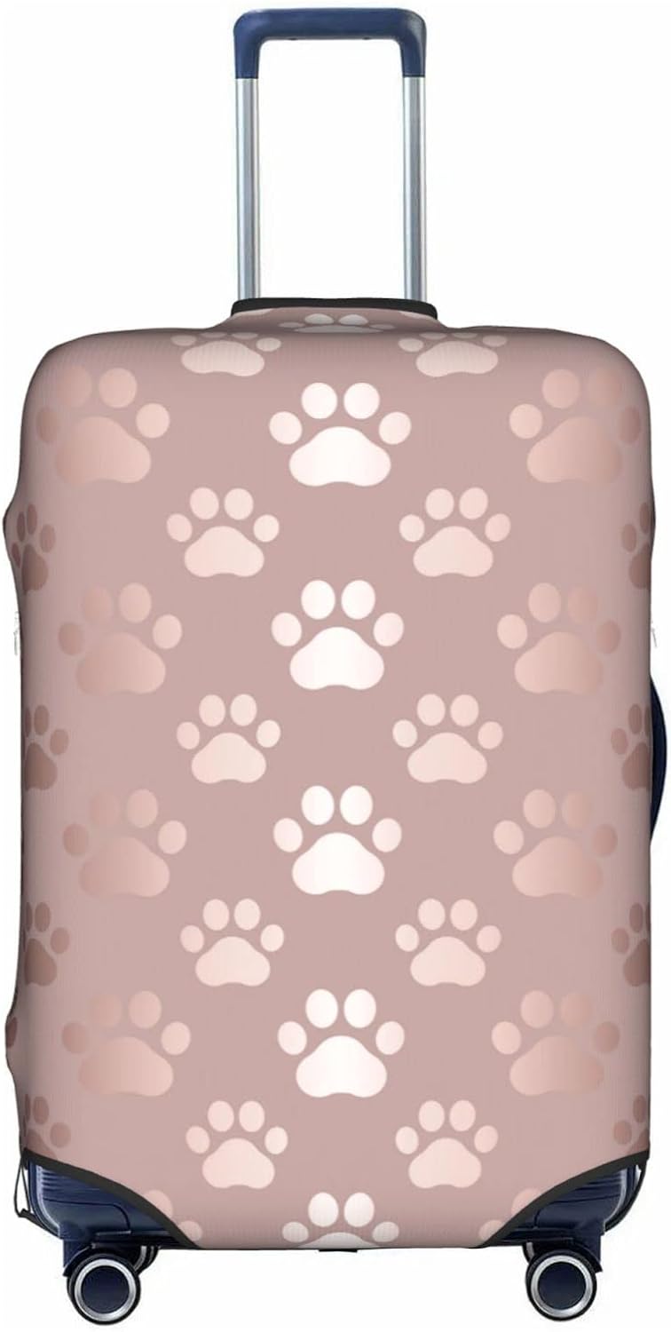 Paw Pattern Print Luggage Cover Protector