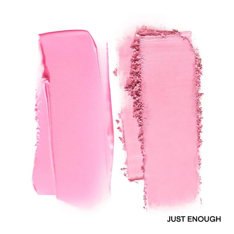 P4trick Ta.- Major Headlines Double-Take Creme & Powder Blush Duo - Versatile Blush for Face, Cream & Powder Formula for Long-Lasting - Color: (Soft Blue Pink)