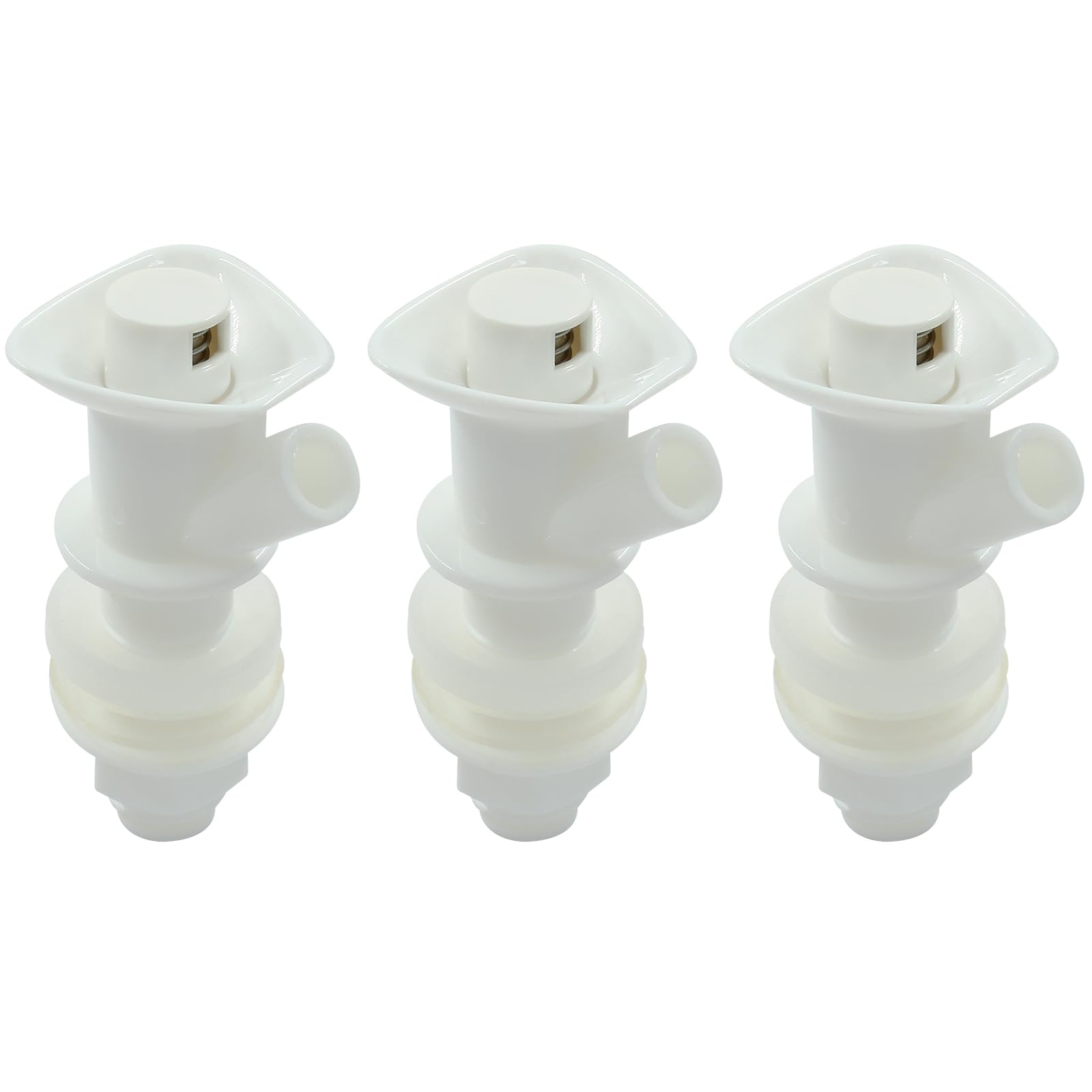 Amazon.com : Bonsicoky 3 Pack Push Button Cooler Spigot - Plastic Water ...