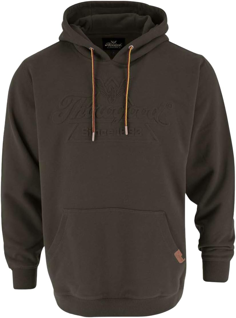 Thorogood Men's Heavyweight Hoodie Embossed Logo Pullover Workwear Sweatshirt