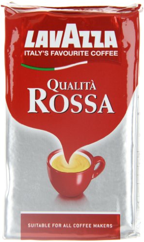 Lavazza Café Molido Espresso Qualità Rossa, Paquete de 4 x 250 g (Total 1 kg) - Imagen 5