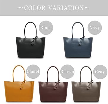 Amazon | [VORQIT] トートバッグ メンズ 本革 牛革 大容量 ビジネス