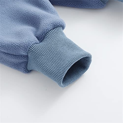 Toddler Boys Girls Fleece Sweatpants Solid Elastic Waist Cute Print Joggers Babys Fall Winter Warm Sweat Clothes3