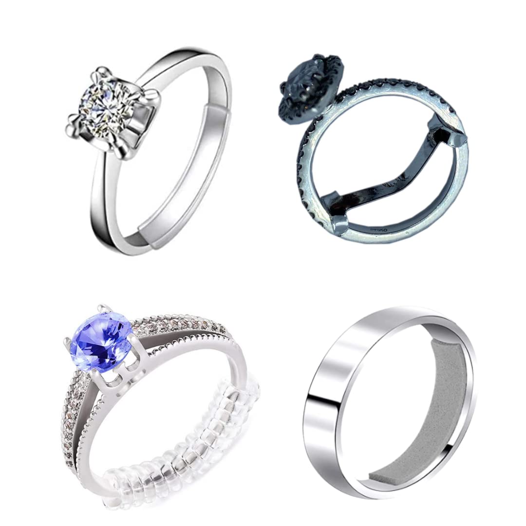 Buy Ring Adjuster Set. 4 Variations to Make Your Ring fit. Ring Size