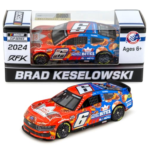 Lionel Racing Brad Keselowski 2024 King's HI Pretzel Bites 1:64 miniatura 1