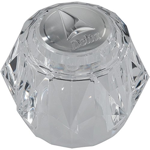 Delta Faucet RP2392 Single Clear Knob Handle Kit with Button, Other Finishes