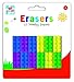 Produktbild Anker Kids Create/Arts und Crafts Brick Form Radierer, Kunststoff, Farbe Sortiert, 29,7 x 21 x 2 cm, Plastik, 29.7x21x2 cm