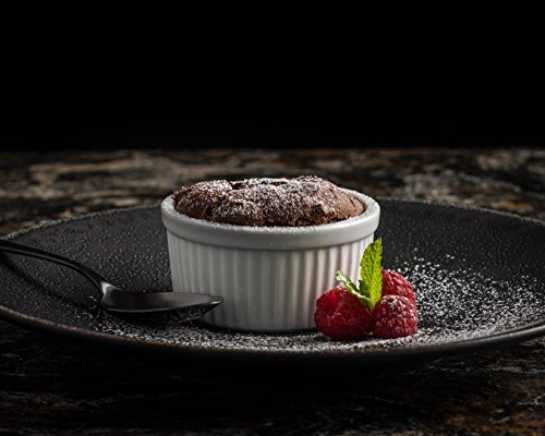 Bellemain Creme Brulee Ramekins | Mini Casserole Dish Set, Charcuterie Bowls, Pot Pie Baking Dishes, Souffle Cups, Soy Sauce Bowls | Fluted Porcelain Bowls, Oven Safe To 500F, Set Of 6 (White, 4 Oz) #TOP6