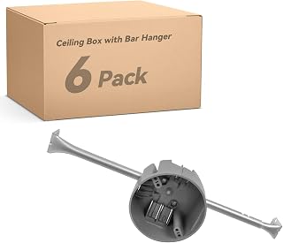 Round Electrical Box with Hanger Bar