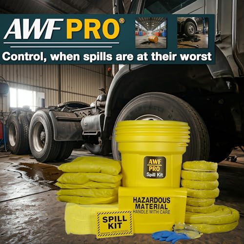 Image of AWF PRO 30 Gallon Hazmat Spill Kit, 81 Pieces