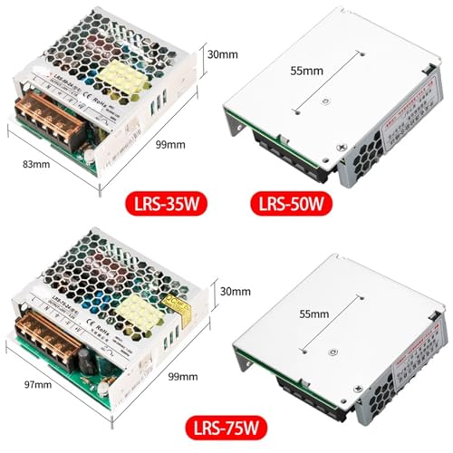 Alimentation industrielle LRS 24V 120W SMPS AC DC commutation - 3