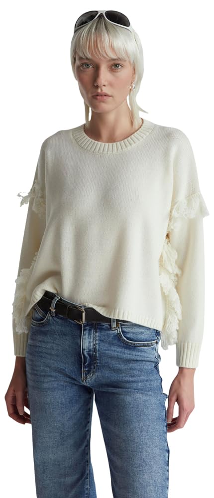 United Colors of Benetton Maglia G/C M/L 191vd10ez Maglione Donna
