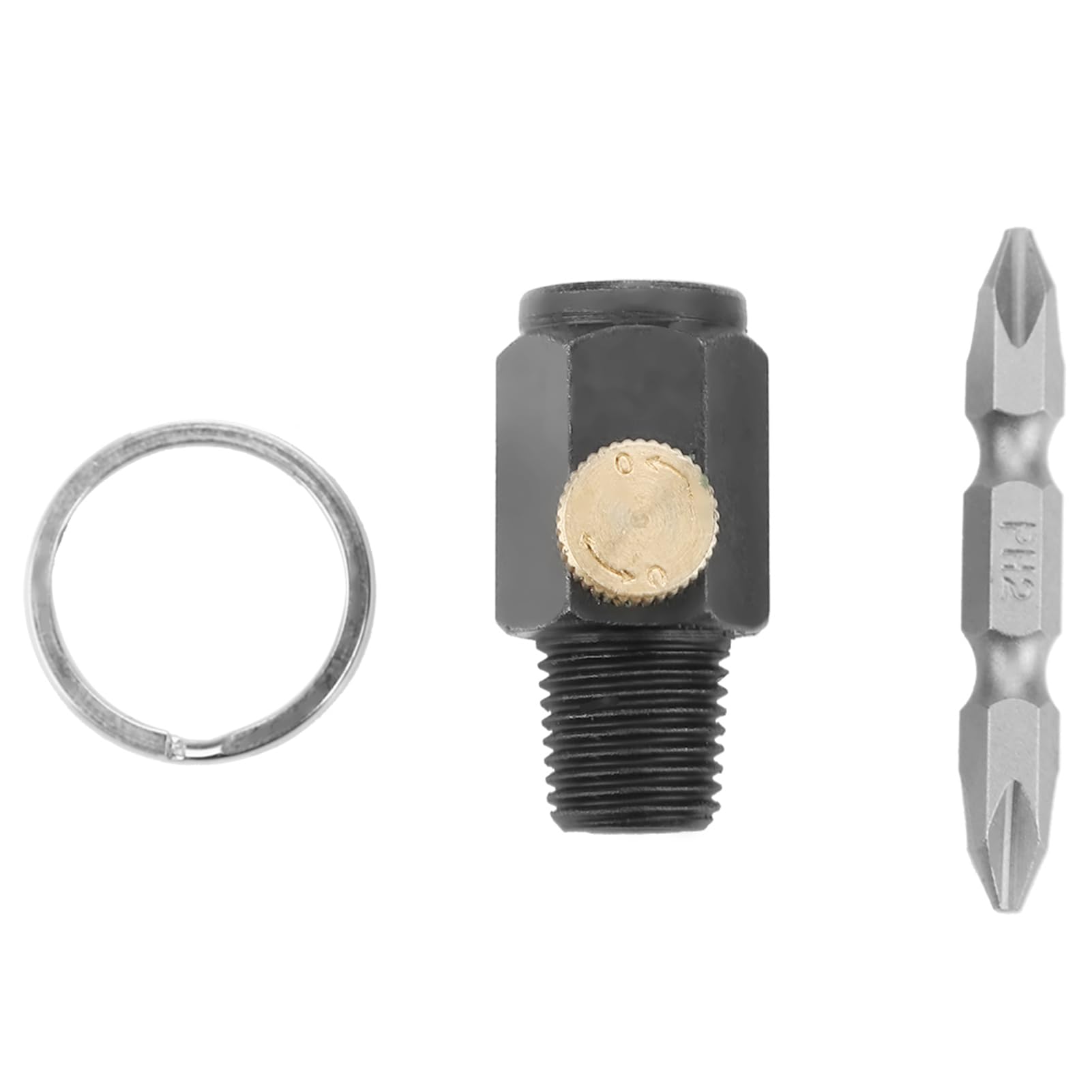 TOPINCN Cacciavite Pneumatico Reversibile da 1/4" con Doppio Colpo del Martello per Un'elevata Efficienza Nella Produzione di Macchinari