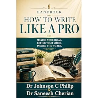 Handbook: How To Write Like A Pro Audiobook By Dr. Johnson C. Philip, Dr. Saneesh Cherian cover art