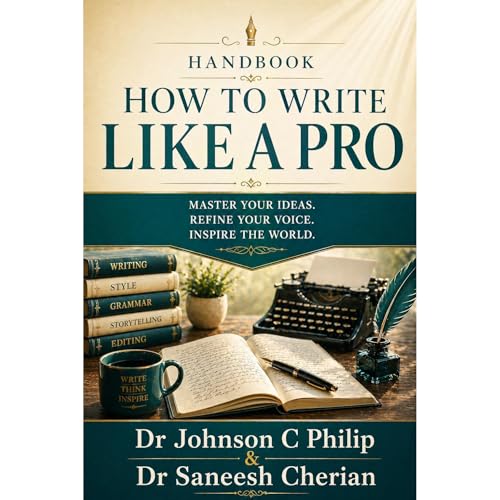 Handbook: How To Write Like A Pro Audiobook By Dr. Johnson C. Philip, Dr. Saneesh Cherian cover art