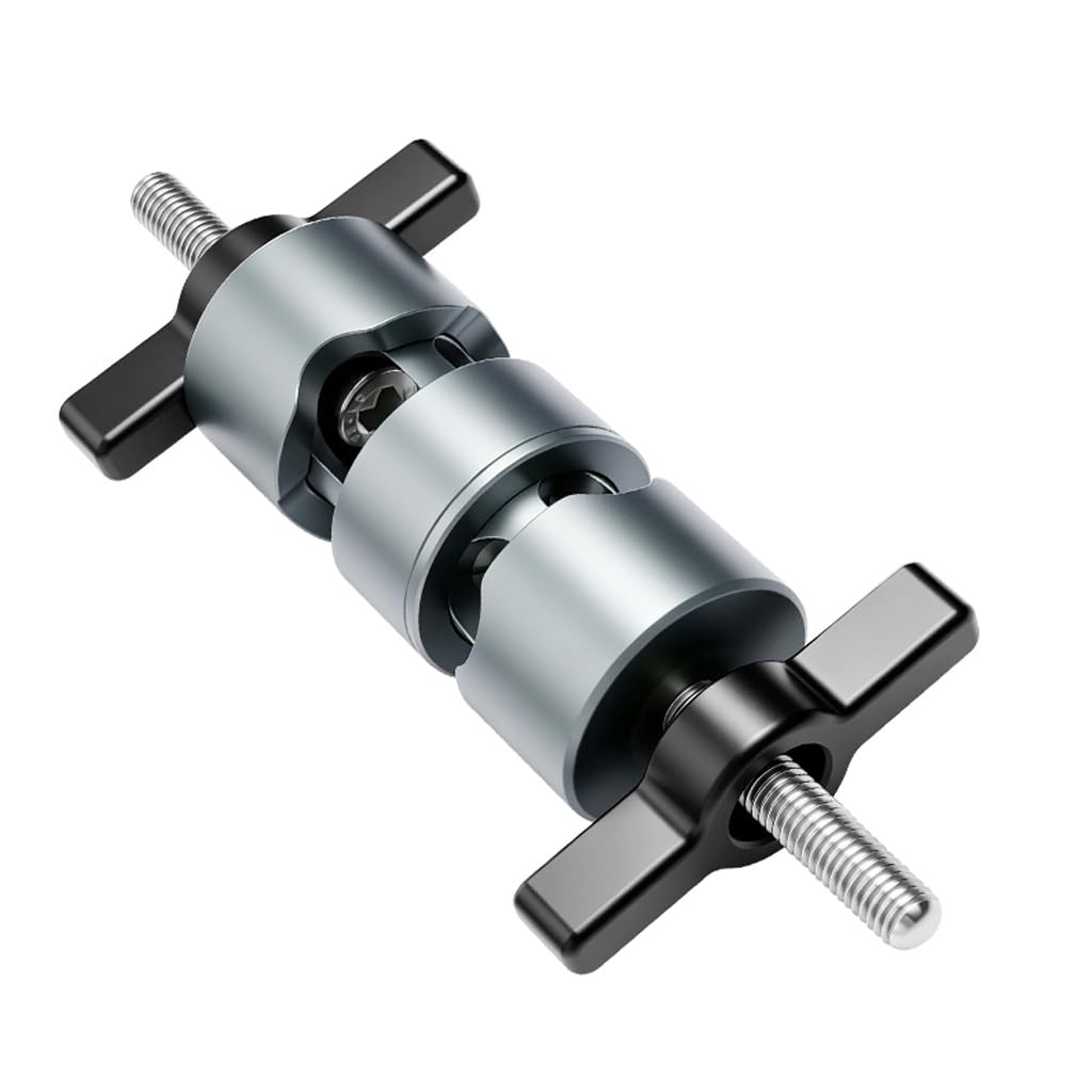 Vite M8 a doppia testa rotante palo staffa di estensione 10/15mm diametro tubo