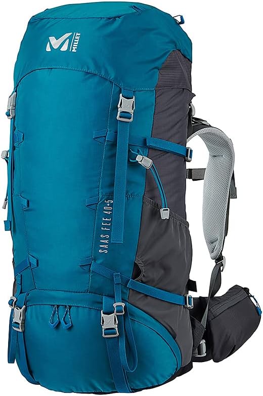 Millet Saas Fee 40+5 LD Mountain Climbing Backpack, OCEAN DEPTHS, S(背面長43cm)
