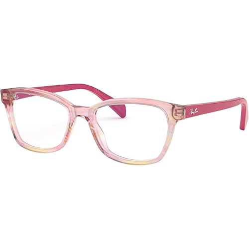 Ray-Ban girls Ry1591 Square Prescription Eyeglass Frames
