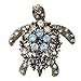 Produktbild Carry stone Vintage Strass verzierte Schildkröte Form Boutonniere Brosche nützlich und praktisch