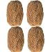 YONNA Tight Afro Kinky Bulk For DreadLocks,Twist Braids Human Hair 12-14" in Strawberry Blonde, 27, 4pcs/lot 4oz