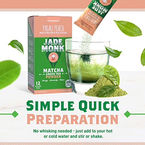 Polvo de Té Matcha Verde 12 Sobres Individuales miniatura 6