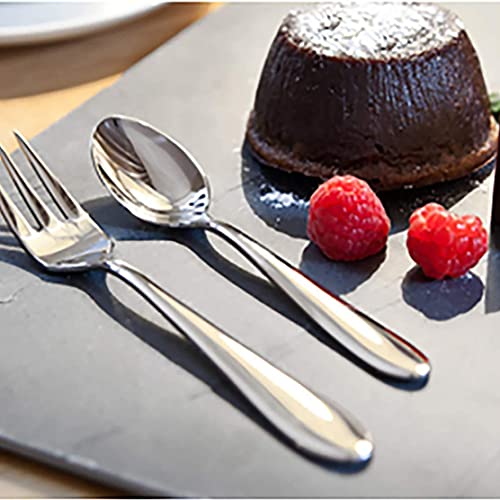 BESCH 12 cucchiai da Dessert in Acciaio Inossidabile 15 x 3,2 cm (cucchiai da Dessert) - immagine 5