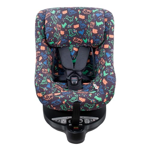 JYOKO Kids Funda de algodón Compatible con Joie I-Spin 360 y Joie I-Safe (Happy Dino)