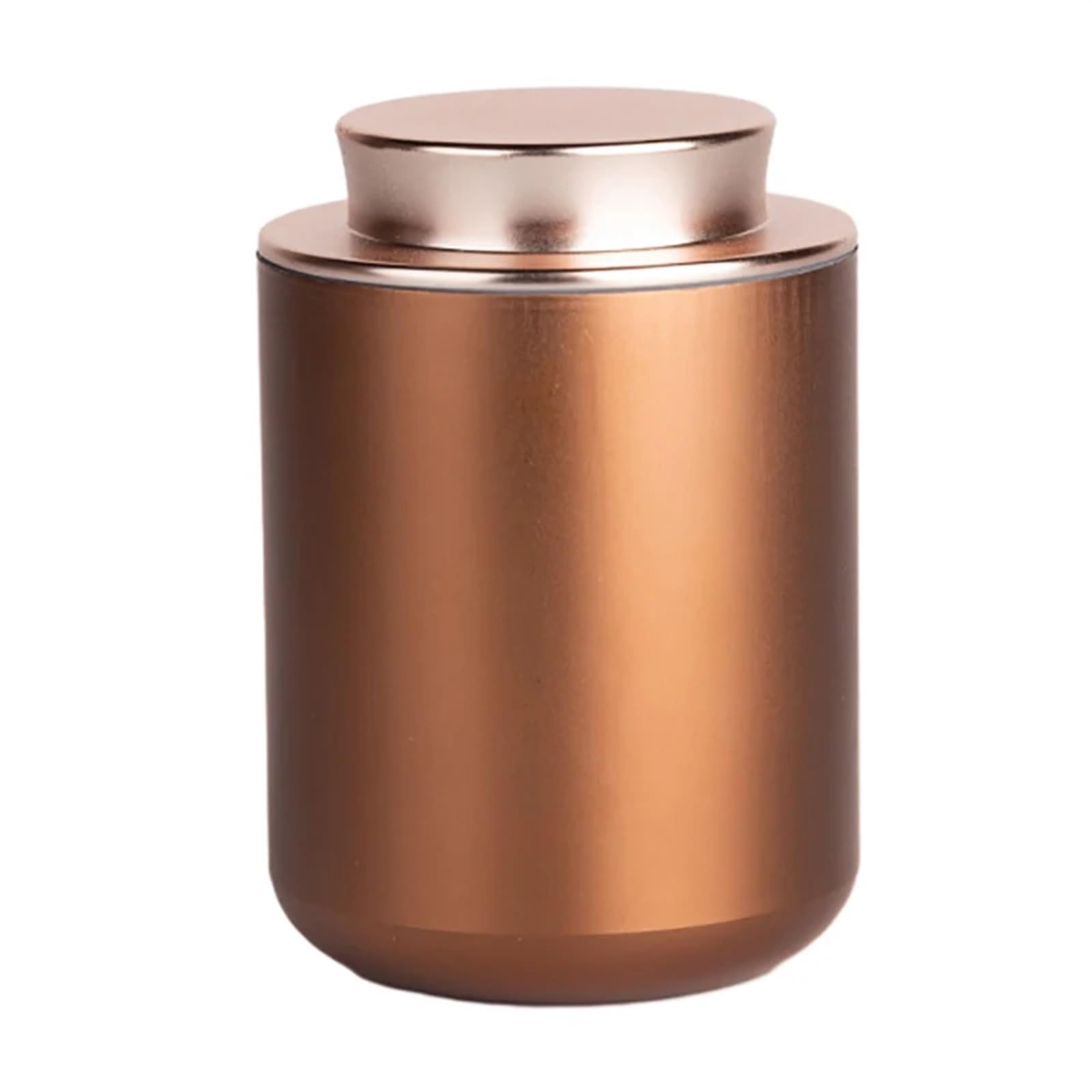 AYWTIUN tea storage jars Mini Empty Tea Tin Can Household Green Black Sealed Jar Portable Travel Small Packaging Box Metal Paper Storage(Coffee)
