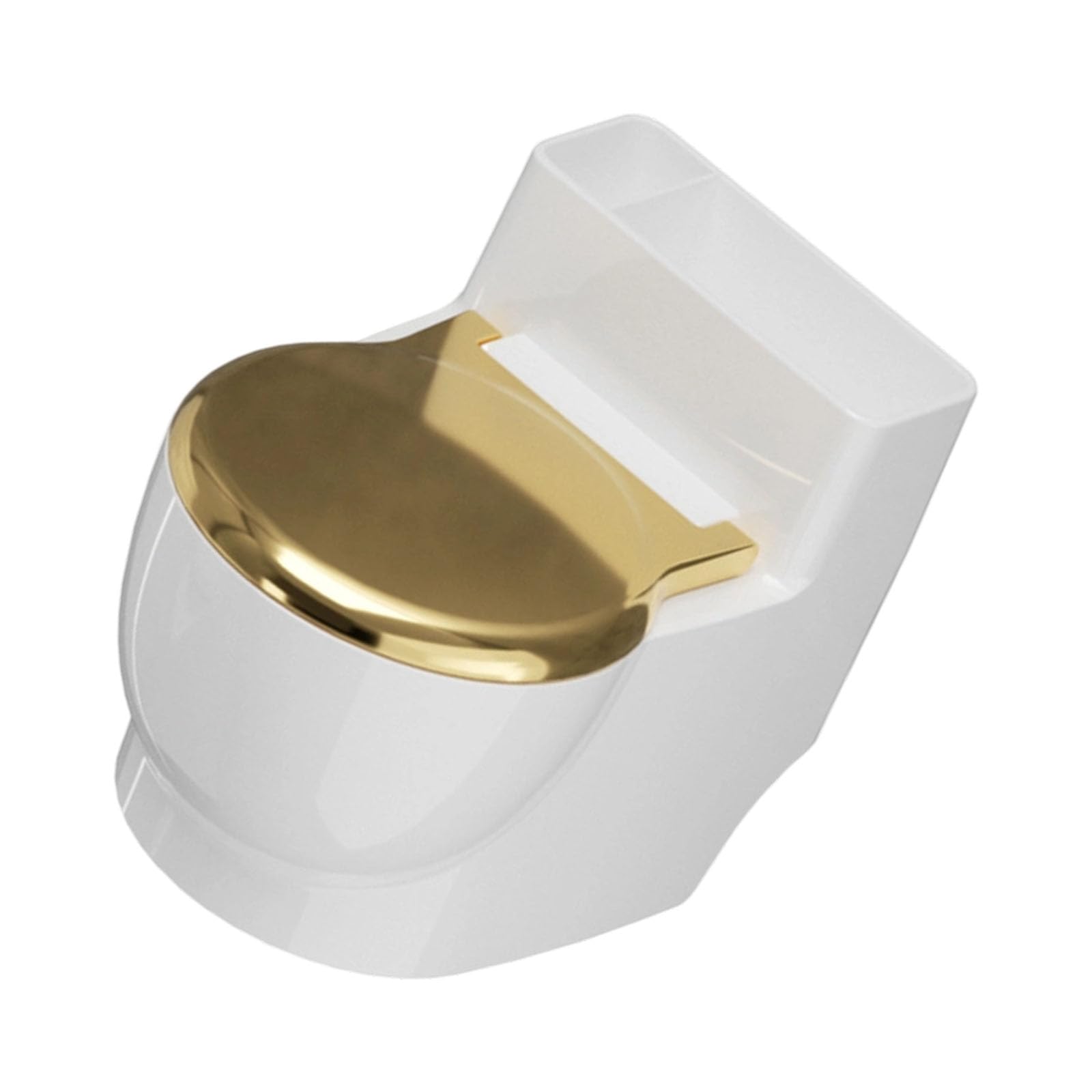WEILWH Wall Mounted Ashtray with Dustproof Lid Creative Toilet Shape Design Large Capacity Ashes Container for Home Decors Wall Mounted Ashtray with Lid