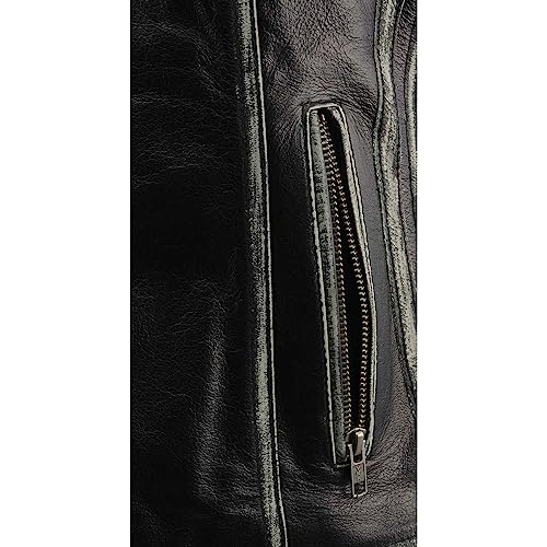 Image of Milwaukee Leather Premium Motorcycle Biker Rider Leather Vest for Women |LKL|ML|MLL|SH