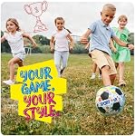 Kit de Coloration de Balle de Soccer pour Enfants - Cadeaux de football pour les filles & Hommes - Cadeaux de sport - 3 4 5 6 7 8 Cadeau d'anniversaire de l'année garçon - Kits d'artisanat pour les enfants 4-8 ans - Jouets pour garçons 4 Année - Accessoires de jeux
