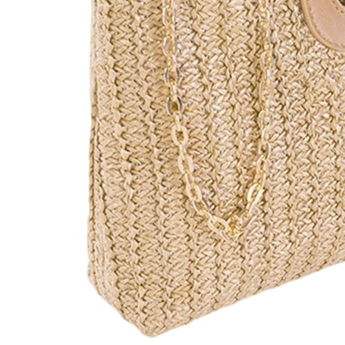 Sac de plage léger et grande pochette femme vacances pour voyage ou shopping estival