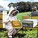 Lawei Professional Bee Suit for Men Women, Bee Keeper Suite with Beekeeping Gloves and Ventilated Hood, Fully Body Durable Beekeeper Suite, Multi-Size Bee Outfit for Beekeepers and Beginners, (L)