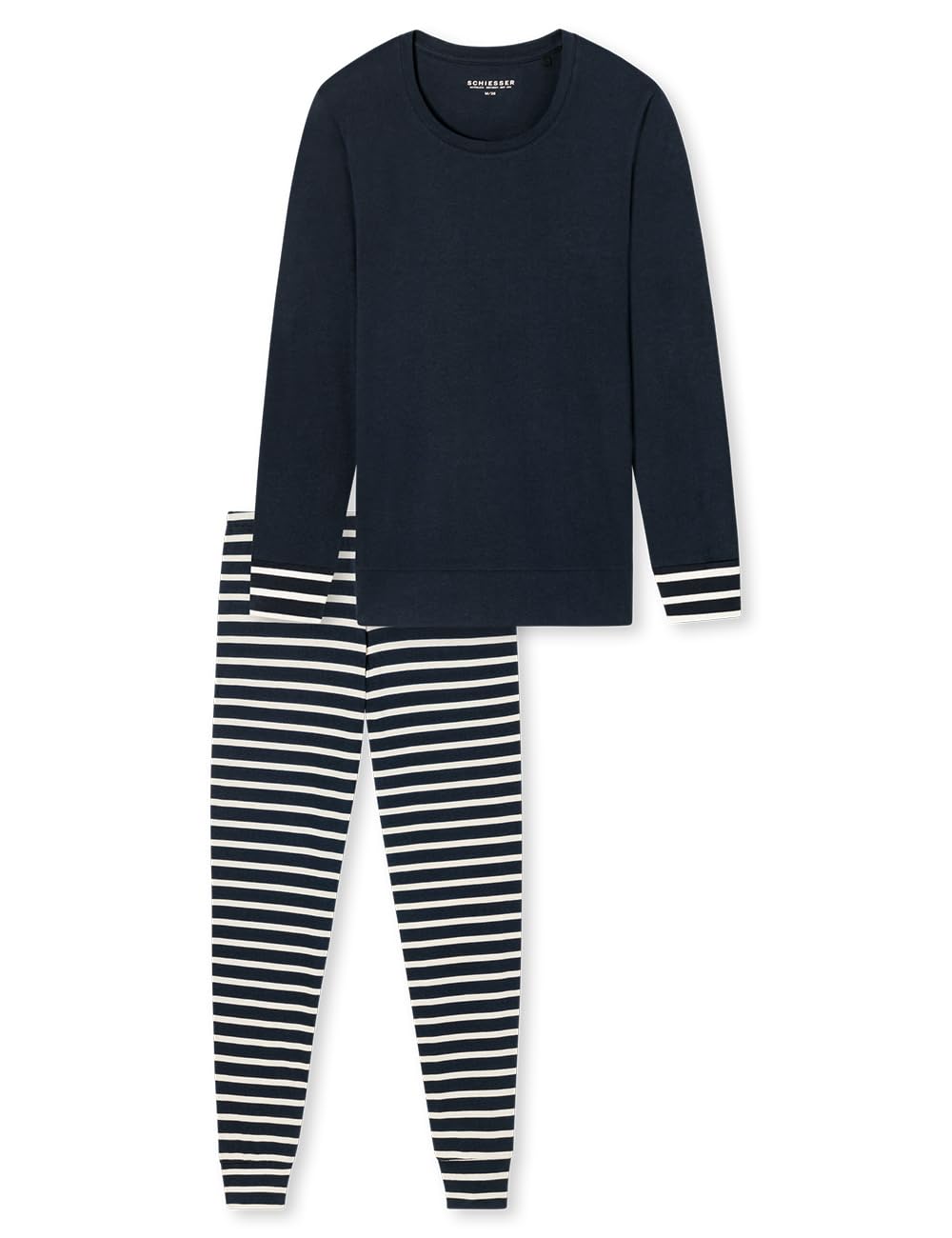 Schiesser Damen Nachthemd Kurzarm weiche Baumwolle Bigshirt mit Taschen - Nightwear
