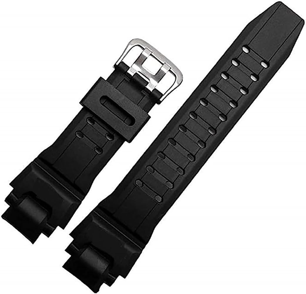 Ewatchaccessories Replacement PU Rubber Black Resin Watch Band Strap Fits G-1400 G 1400 G1400 (B0C96P2S8C) Amazon Price History, Amazon Price Tracker