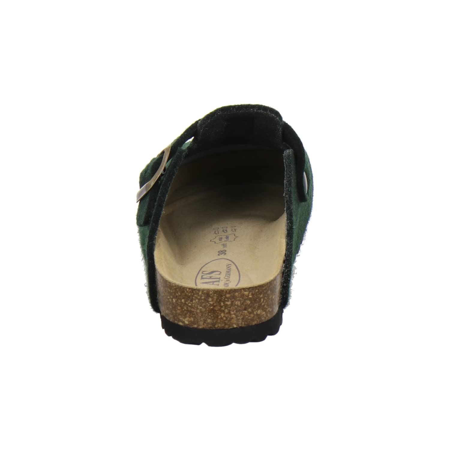 AFS-Schuhe 26900 - Pantofole da donna chiuse in feltro, comode e calde, made in Germany